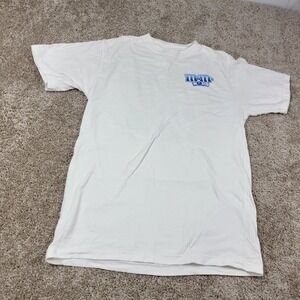 M&Ms World NYC T-Shirt Medium Candy Character White Graphic Tee